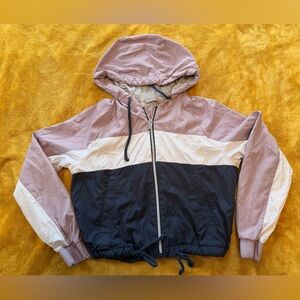 Hollister purple Nd Navy Hooded Jacket